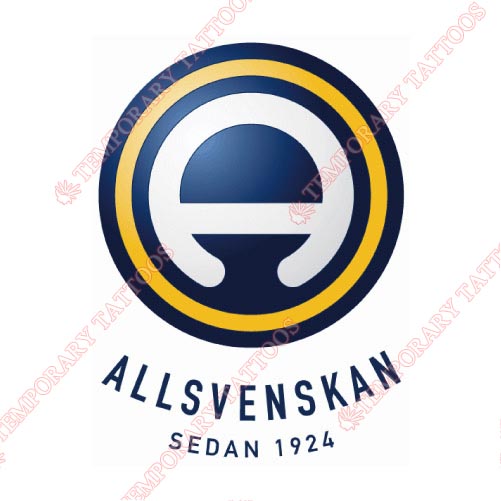 Allsvenskan Customize Temporary Tattoos Stickers NO.8233
